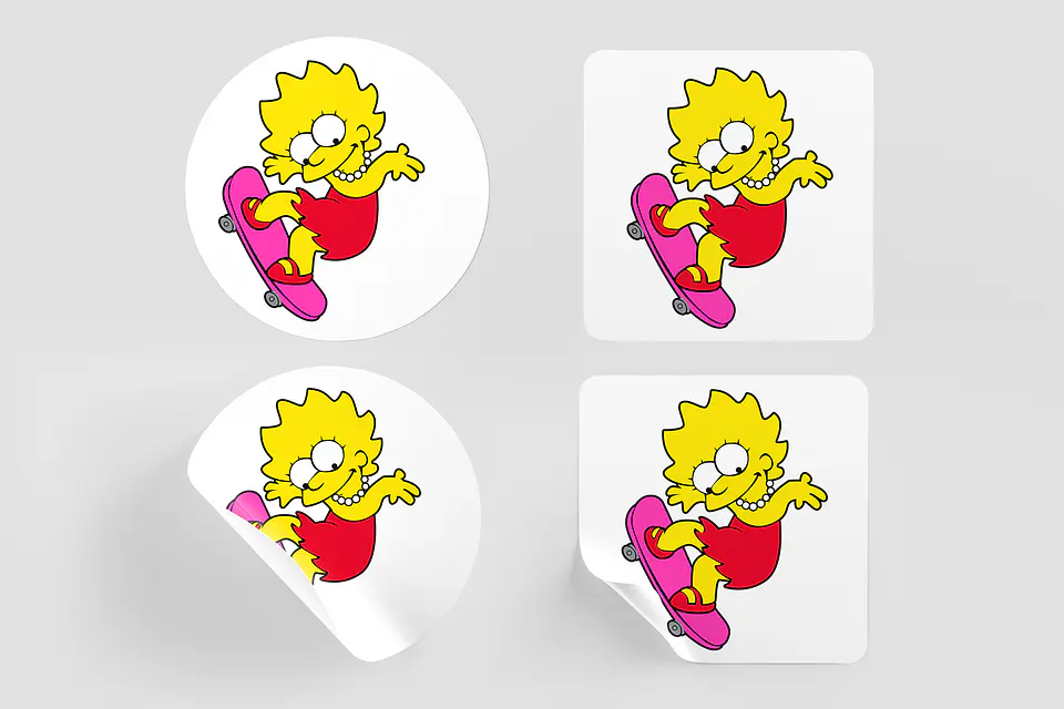 Stikers Simpsons 2 2
