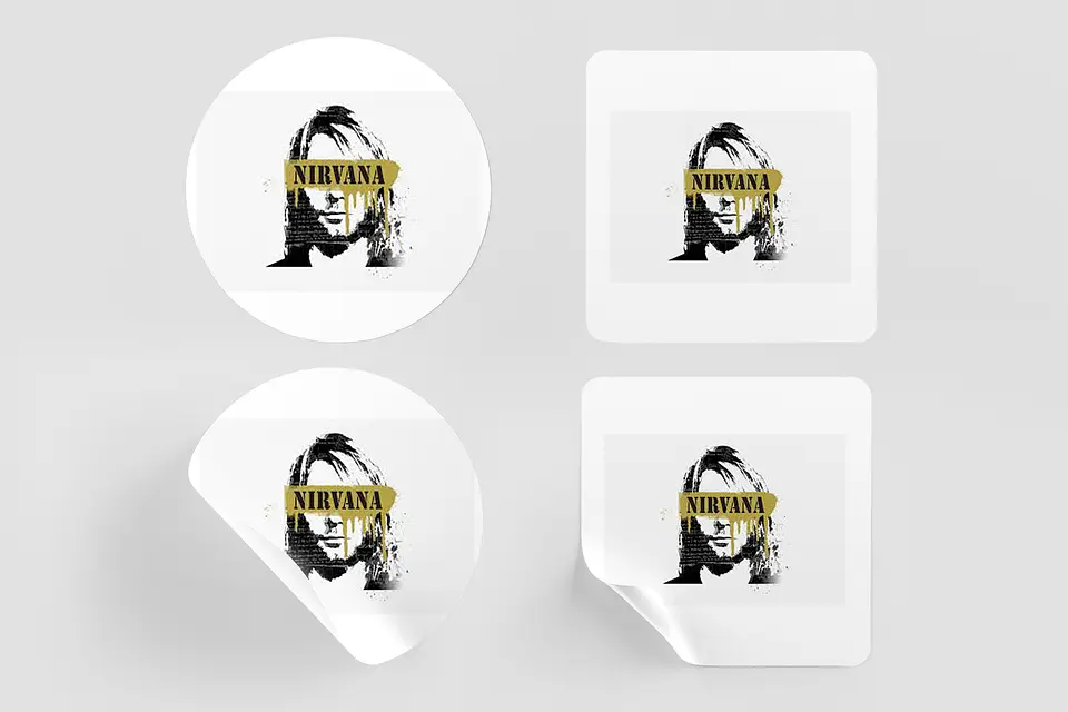 Stikers Nirvana 1 2