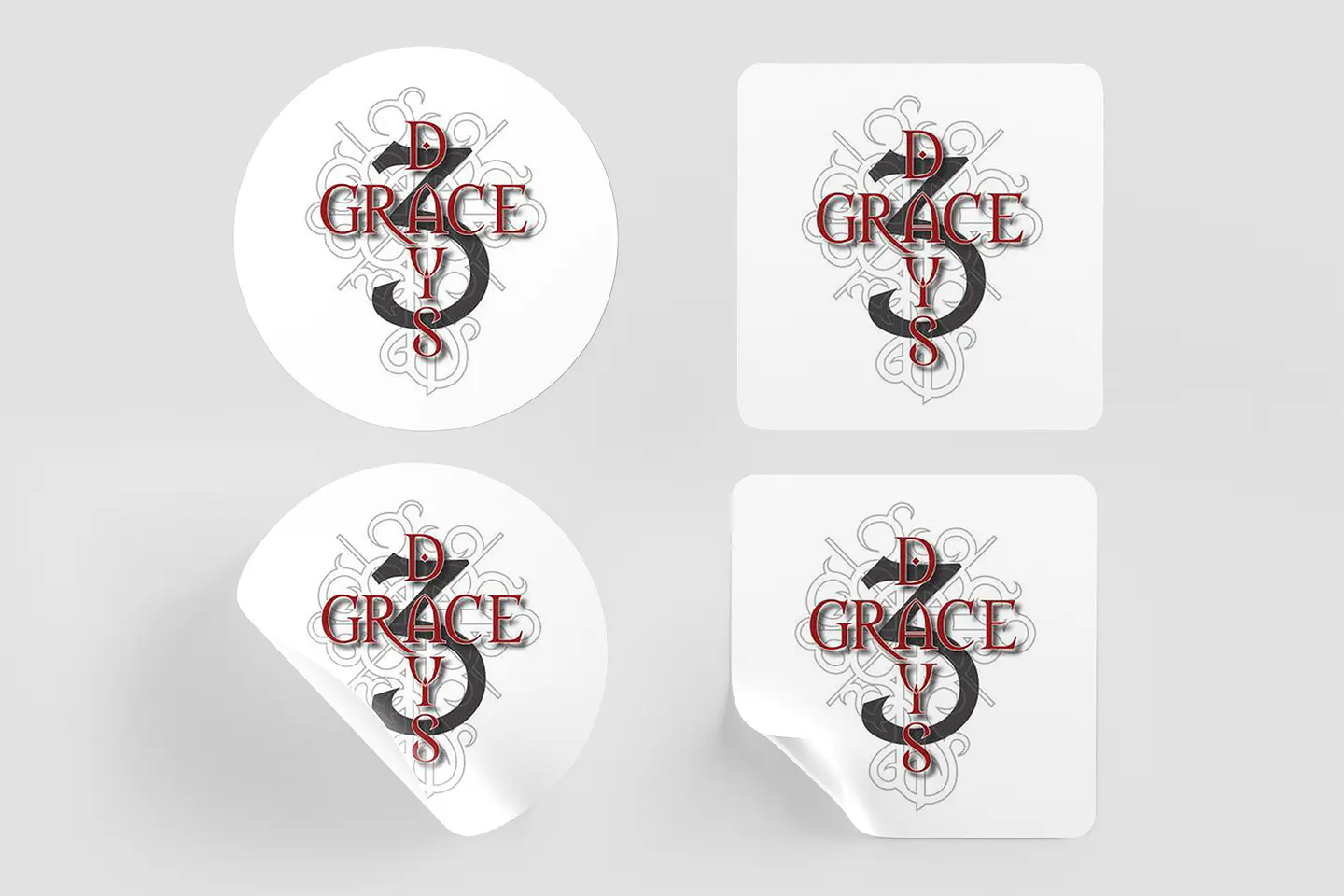 Stikers 3 Days Grace 2