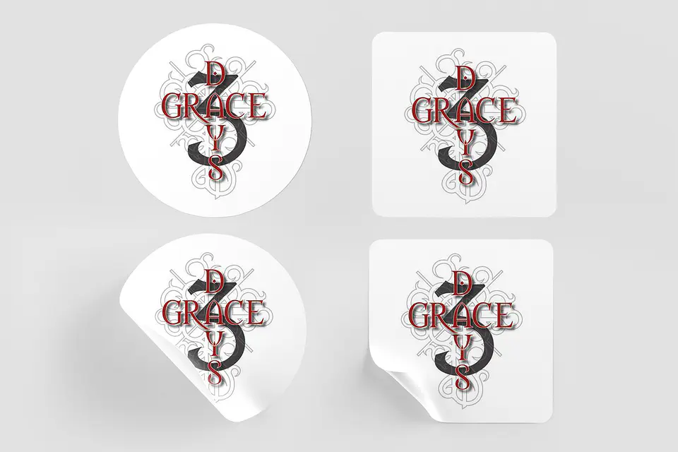 Stikers 3 Days Grace 2