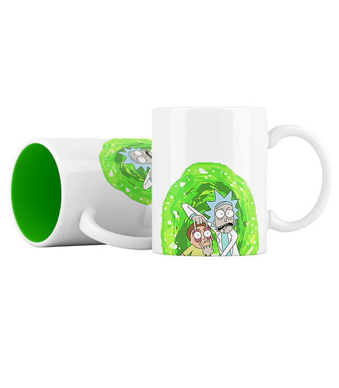 Caneca Rick and Morty