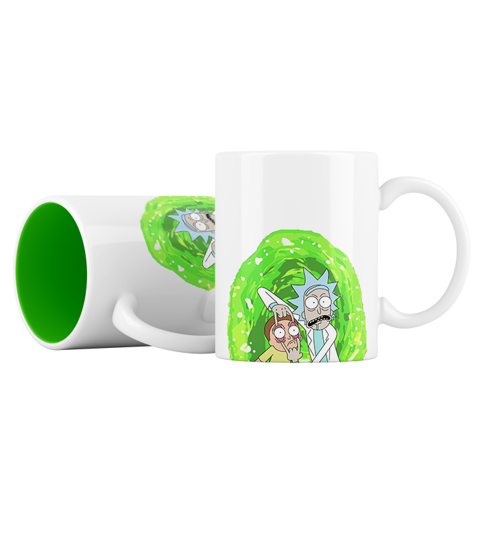 Caneca Rick and Morty