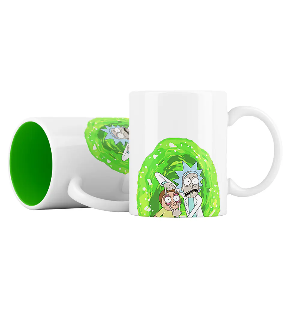 Caneca Rick and Morty 1