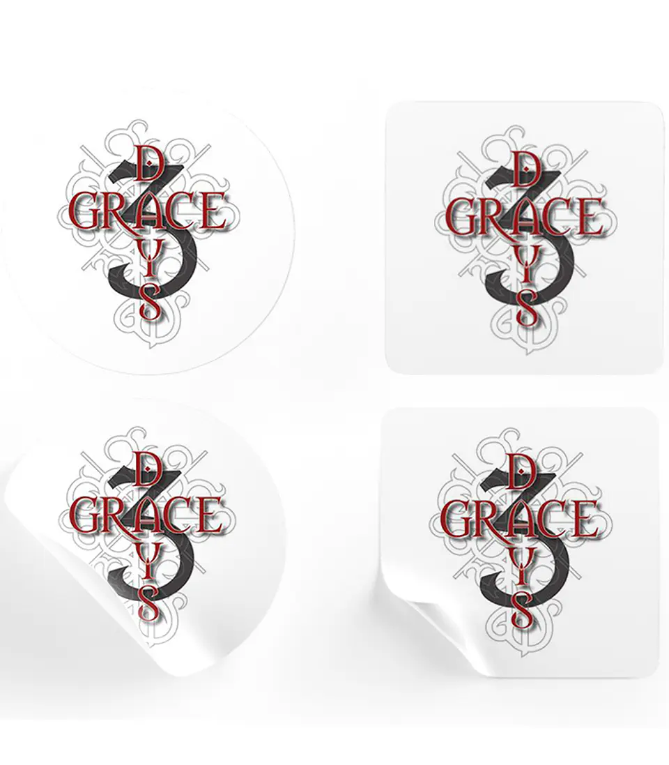 Stikers 3 Days Grace 1