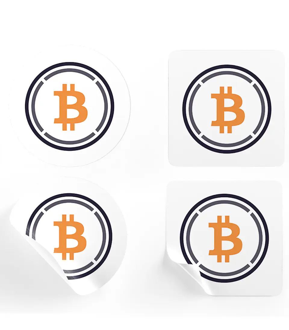 Stikers Wrapped Bitcoin 1