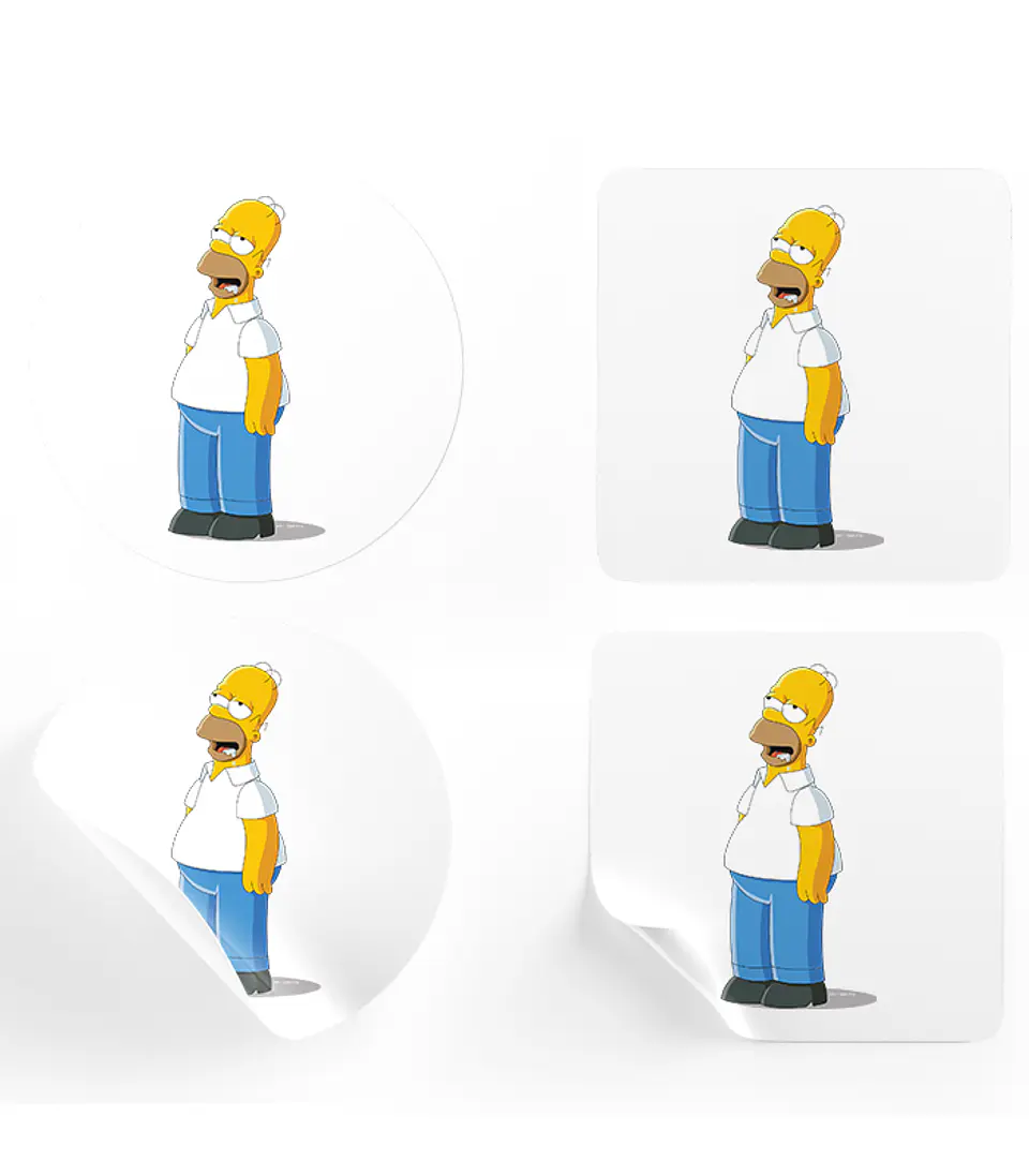 Stikers Simpsons 1 1