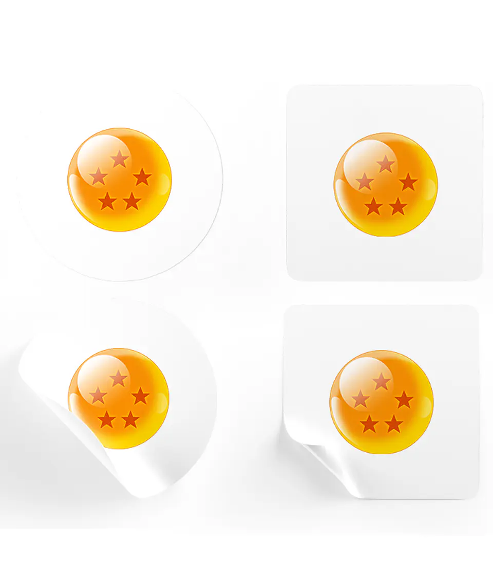 Stikers Dragon Ball Z 3 5