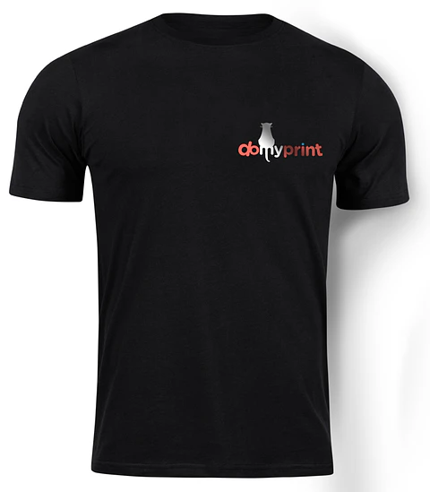 T-shirt preta