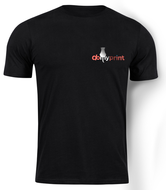T-shirt preta