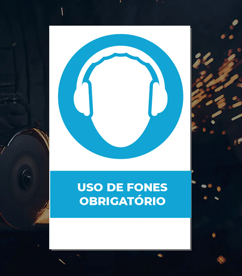 obrigatório uso de fones 1