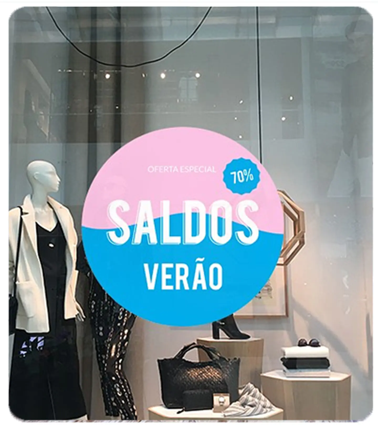 Vinil de montra - Saldos 1