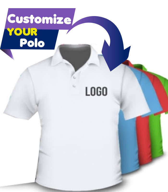 Personalize o seu polo