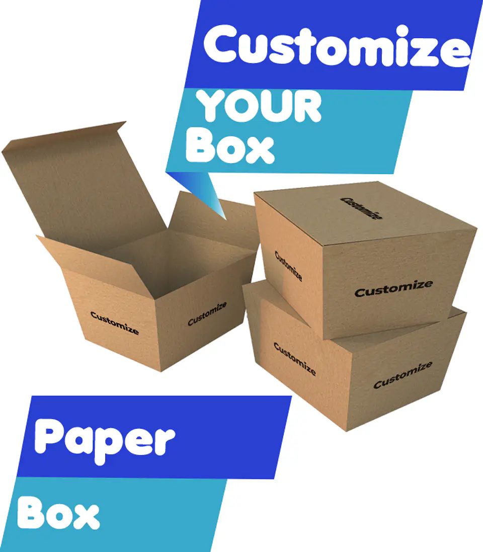 Personalize as suas caixas de papel 1