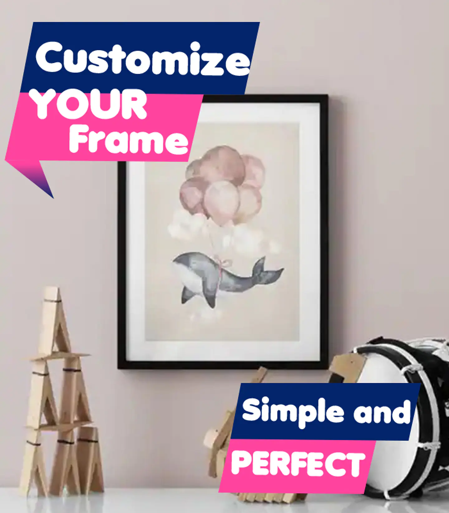 Personalize o seu quadro  1