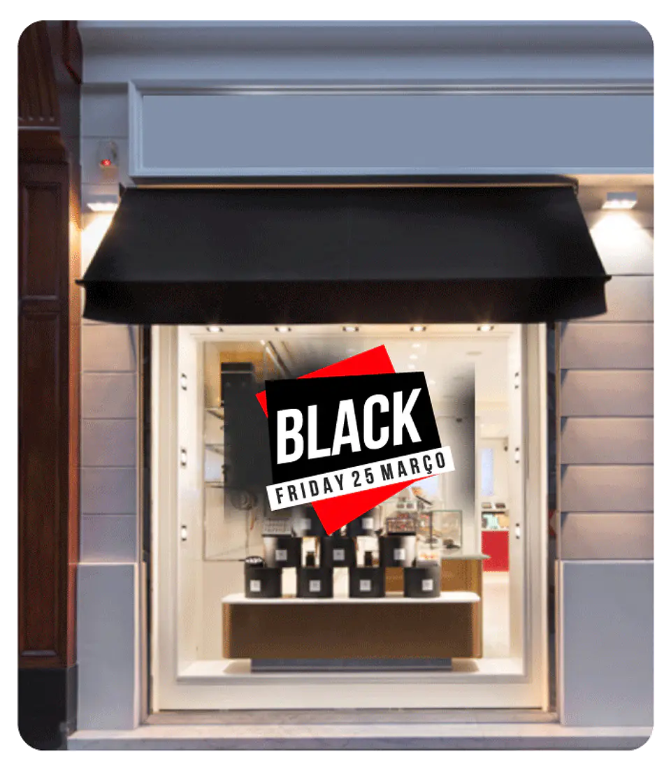 Vinil para montras - Black Friday 1