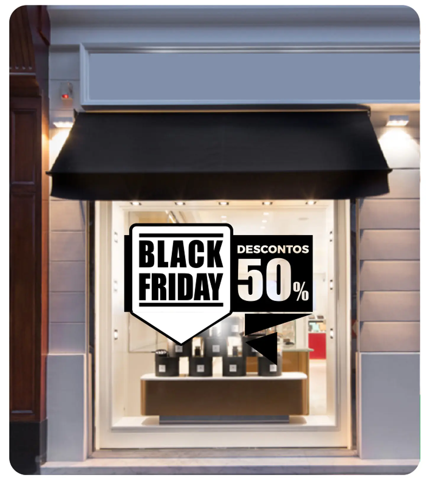 Vinil para montras - Black Friday 1
