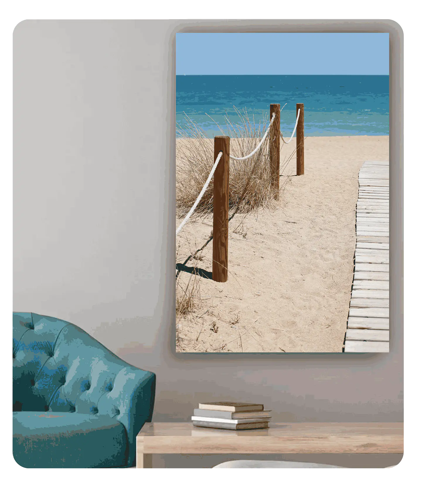 Praia - tela 1