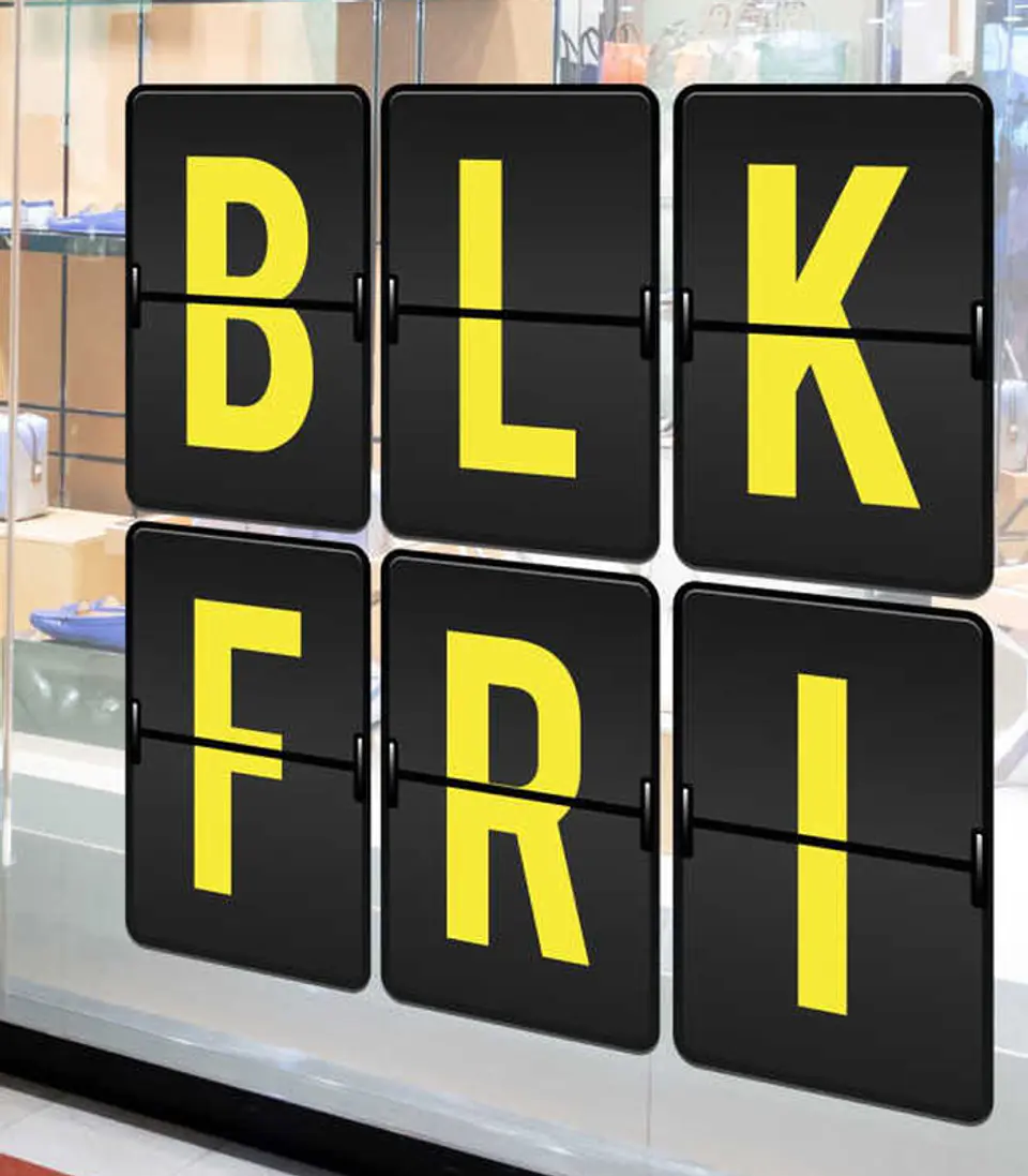 Vinil para montras - Black Friday 1