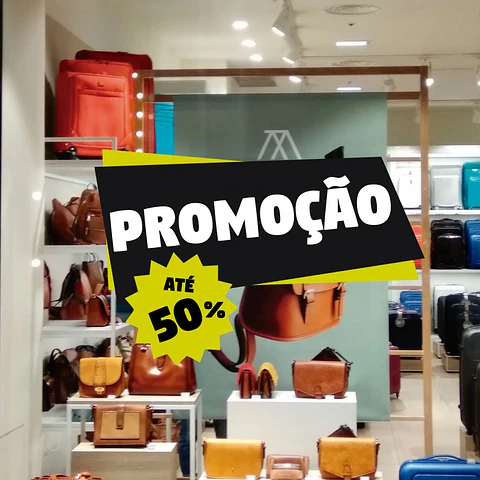 Vinil de montra - Saldos