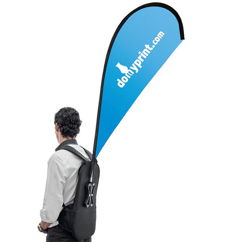 Bandeira Mochila Gota
