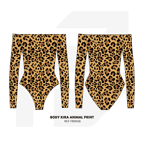 BODY KIRA ANIMAL PRINT