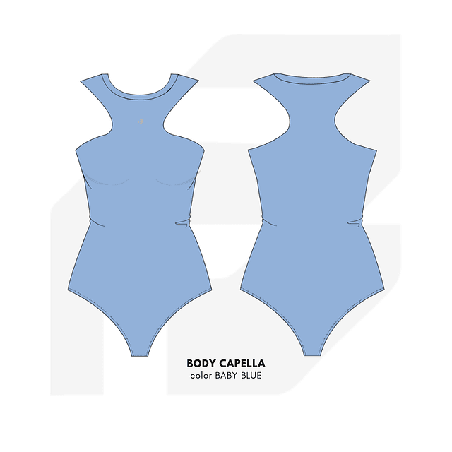 BODY CAPELLA BABY BLUE