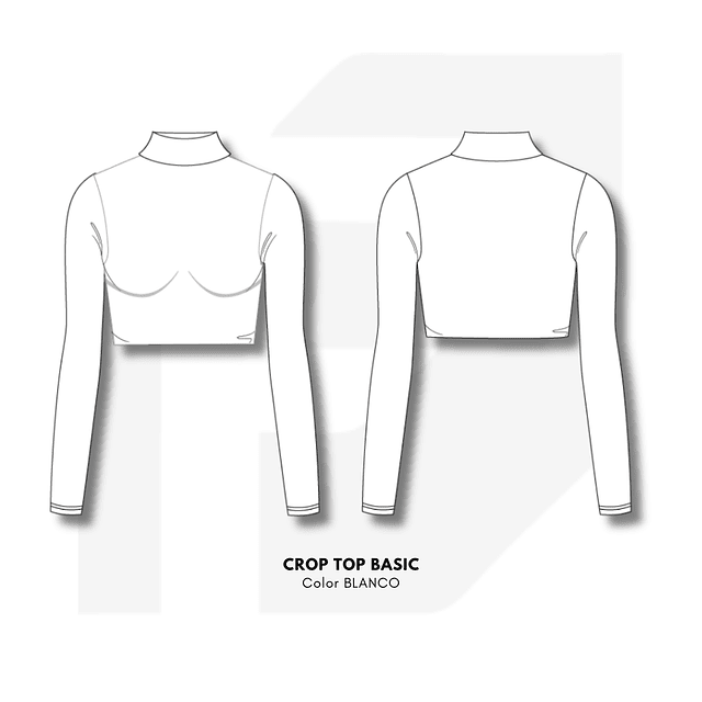 CROP TOP BÁSICA BEATLE