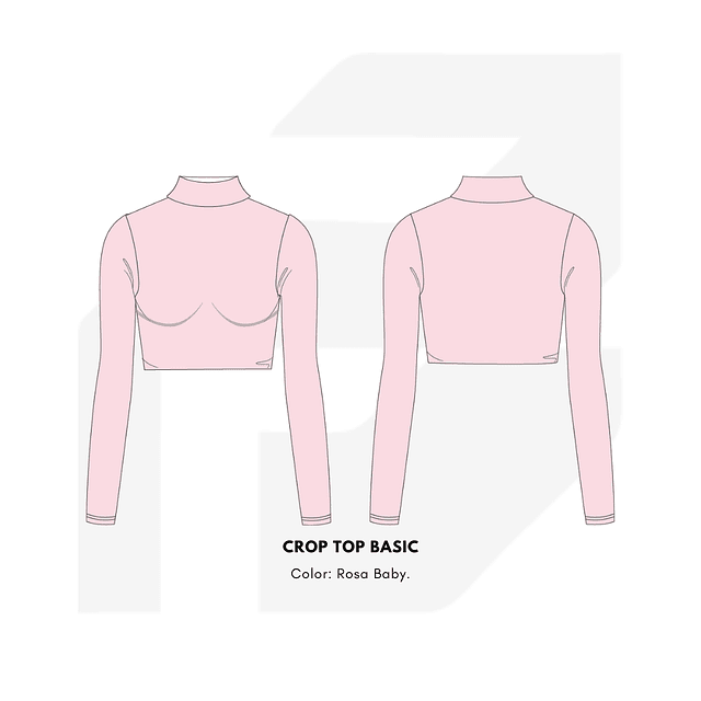 CROP TOP BASIC BEATLE 