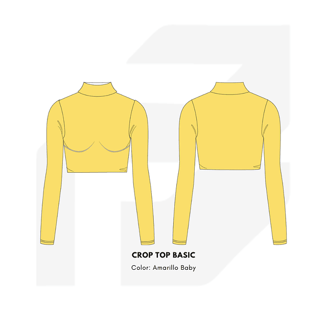 CROP TOP BASIC BEATLE 