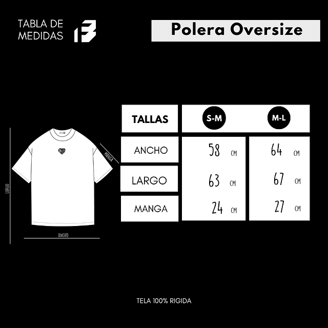 Polera OVERSIZE