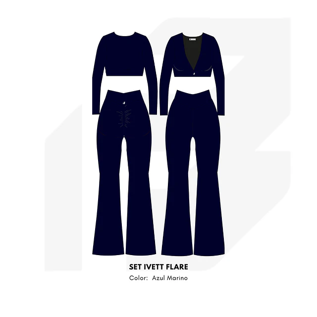 Set IVETT FLARE