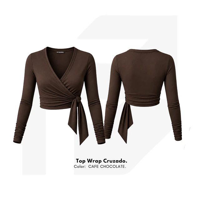 Top Wrap Cruzado.
