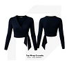 Top Wrap Cruzado.
