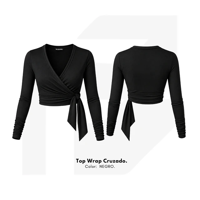 Top Wrap Cruzado.
