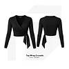 Top Wrap Cruzado.