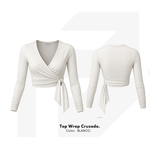 Top Wrap Cruzado.