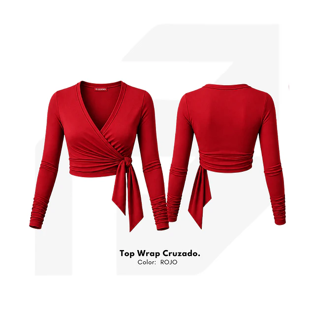 Top Wrap Cruzado.