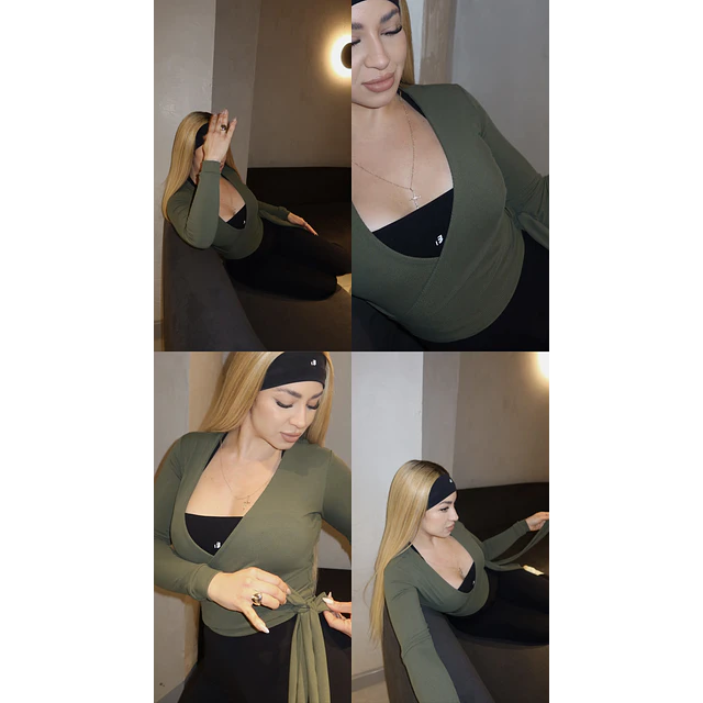 Top Wrap Cruzado.