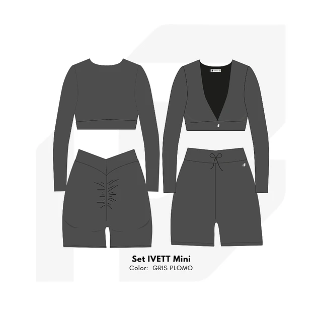 Set IVETT Short Mini Push Up 