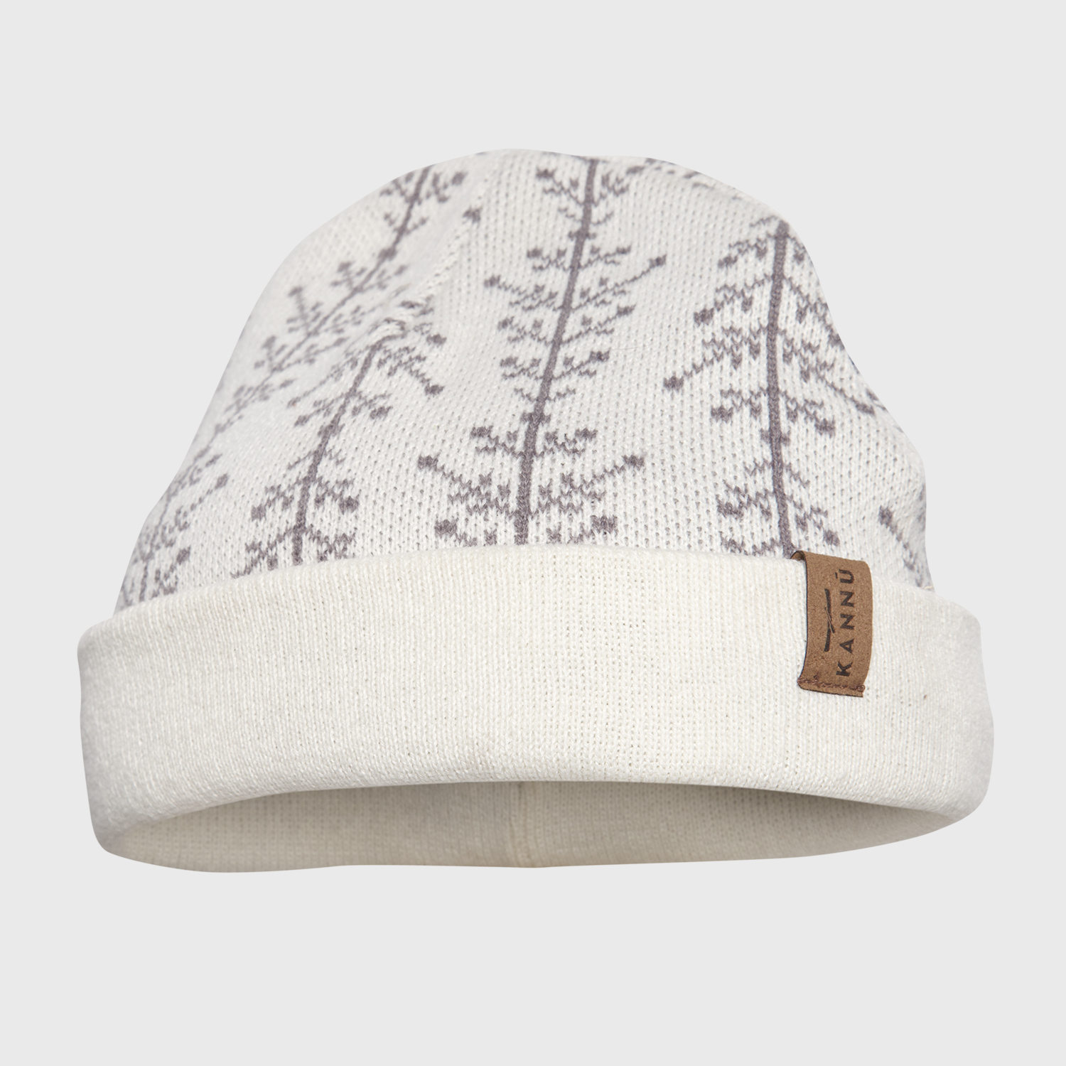 BEANIE KNITTED PRINT
