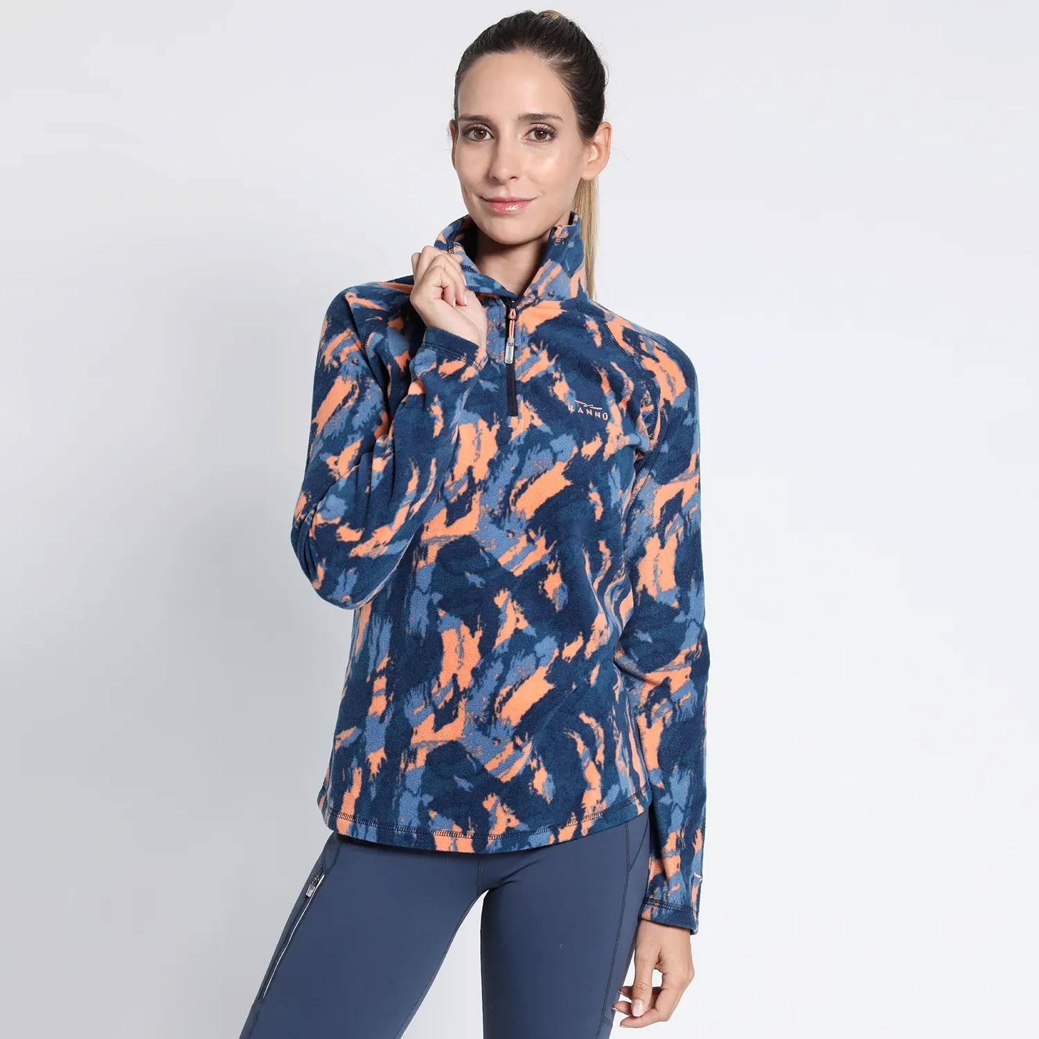 POLAR ESTAMPADO HALF ZIPPER
