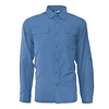 Camisa Outdoor Azul Hombre