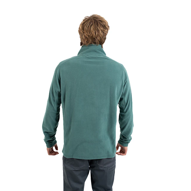 Micropolar Medio Cierre Hombre Valle De La Luna Verde Medio