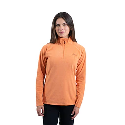 Micropolar Valle de la Luna Half Zipper Coral Claro