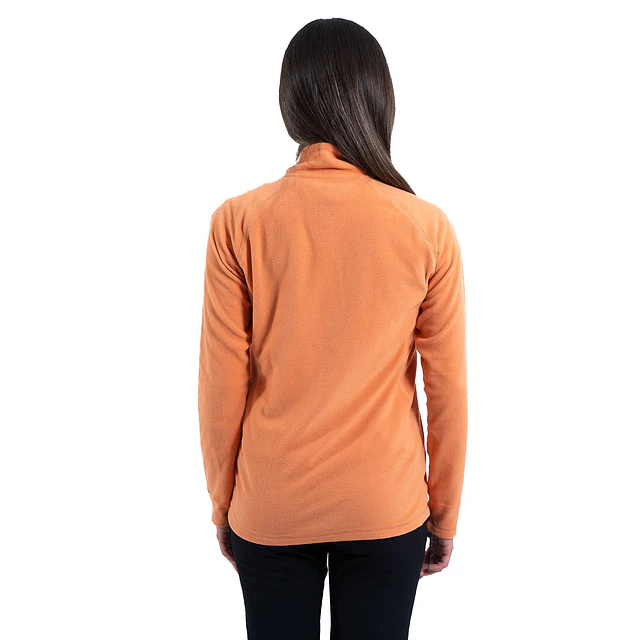 Micropolar Valle de la Luna Half Zipper Coral Claro