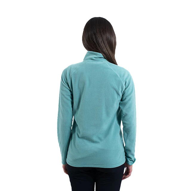 Micropolar Valle de la Luna Half Zipper Verde Agua