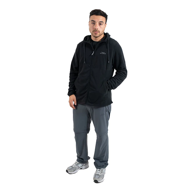 Micropolar Hombre Valle De La Luna Full Zipper con capucha