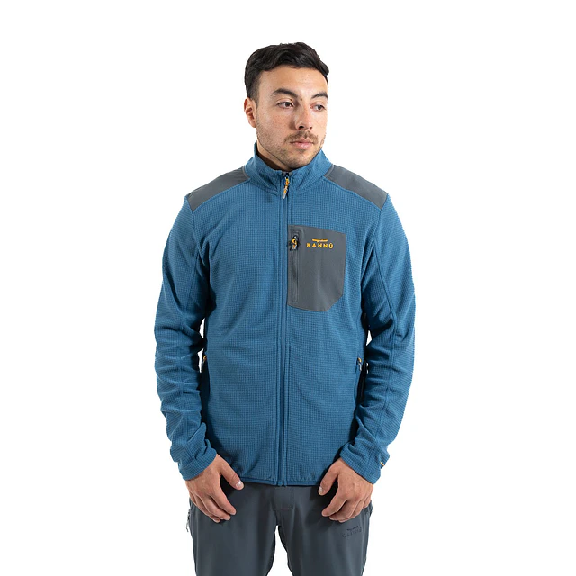 Polar Waffle Hombre Limari Azul Denim
