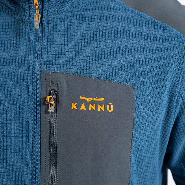 Polar Waffle Hombre Limari Azul Denim