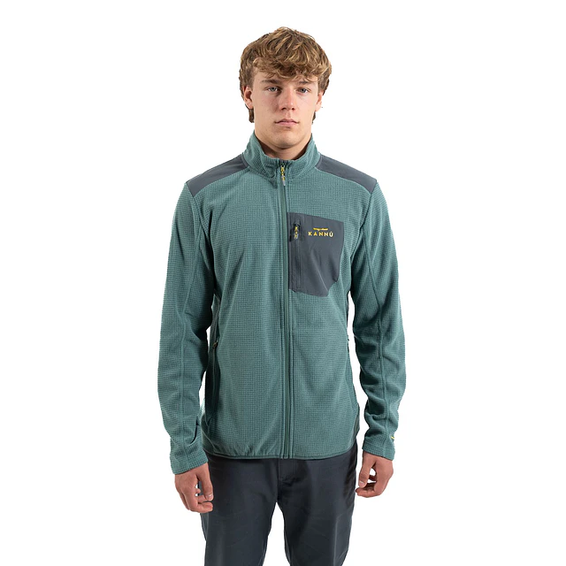 Polar Waffle Hombre Limari Verde Medio